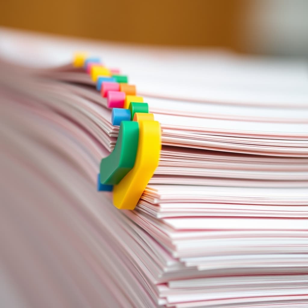 Organized medical records for review